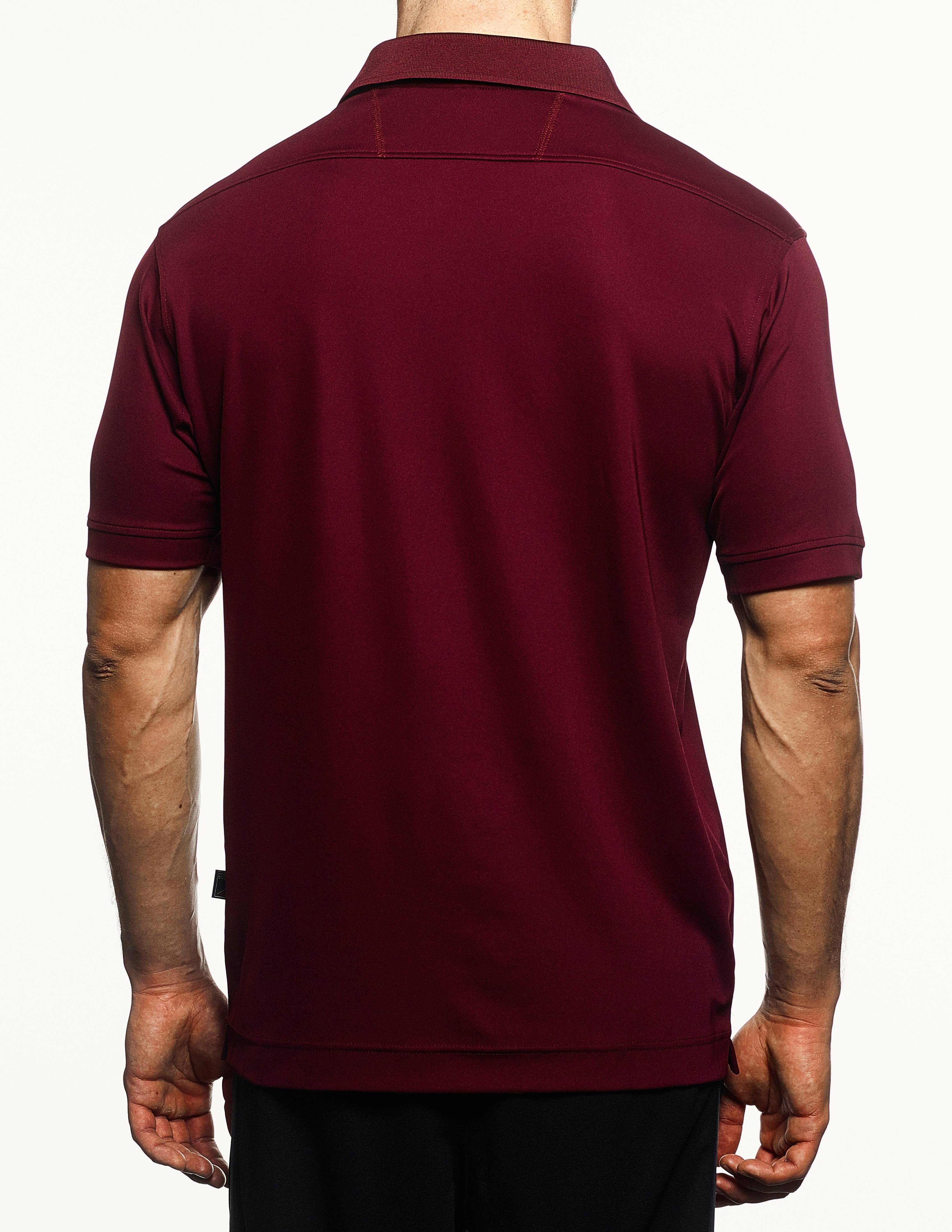 champion shirt maroon